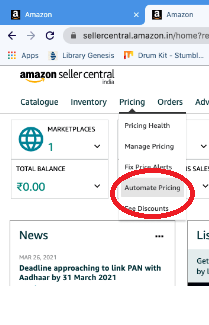 Automate pricing